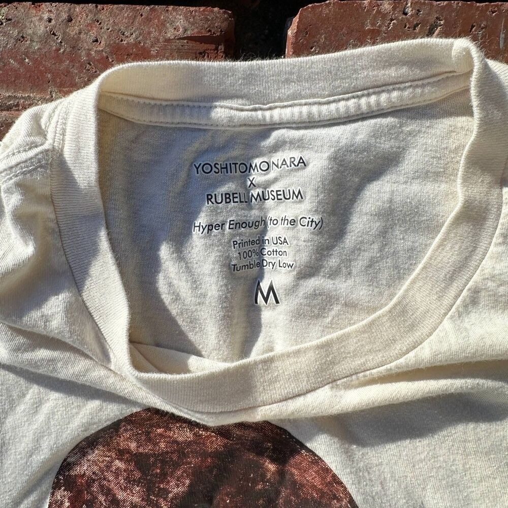 Yoshitomo Nara "Hyper Enough (to the City)" Rubell Museum Exclusive Tee M Shirt - Picture 2 of 4